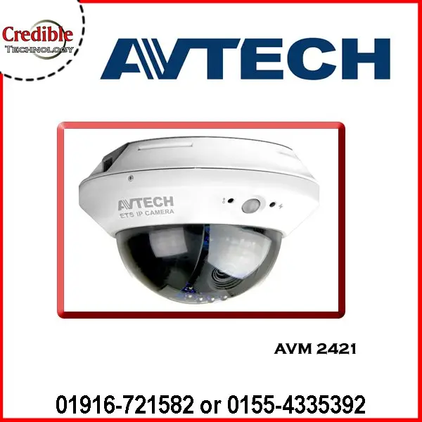 AVM-2421.webp AVM2421 Avtech 2MP IR Dome IP Camera - Image 1