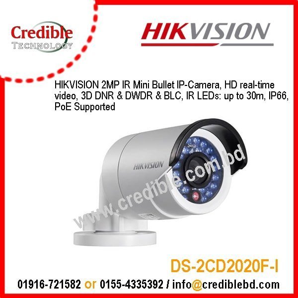 DS-2CD2020F-I.jpg Hikvision DS-2CD2020F-I IP Camera price - Image 1