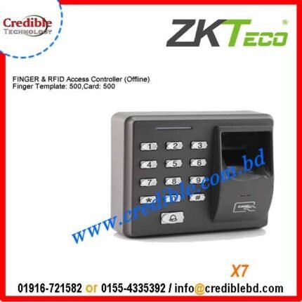 ZKTECO x7 Fingerprint Time Attendance system